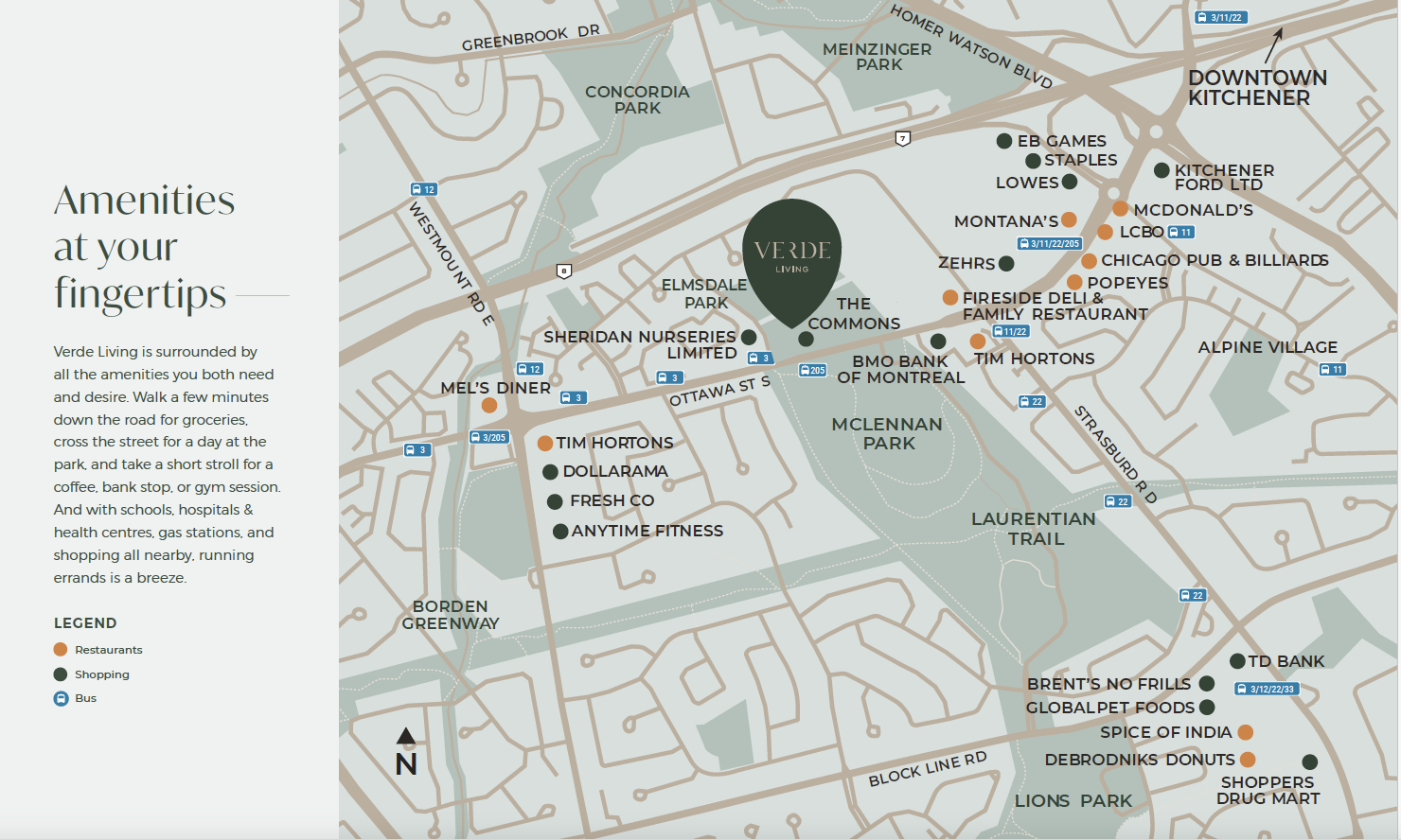 Nearby Amenities Map